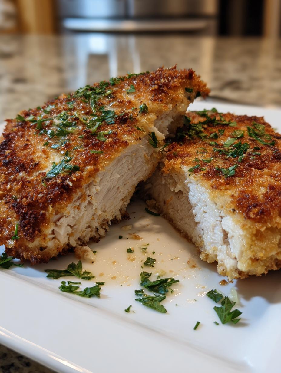 parmesan crusted chicken
