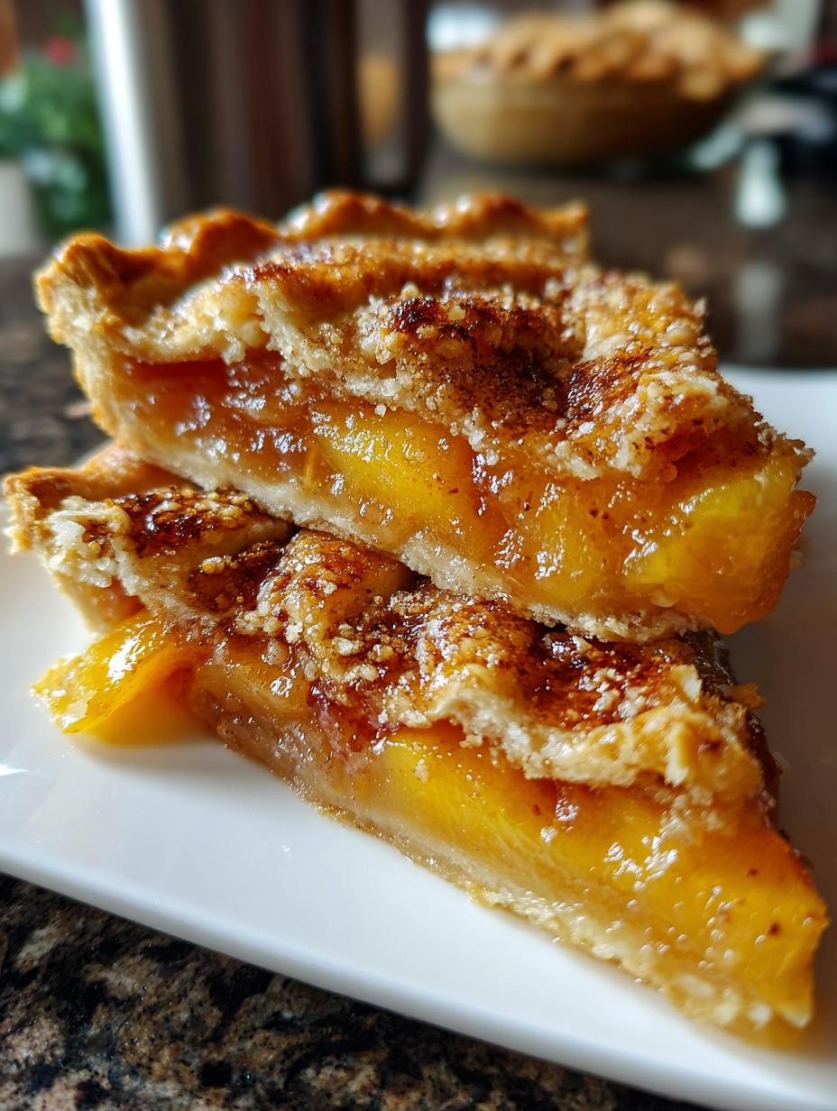 peach cobbler - detail 1