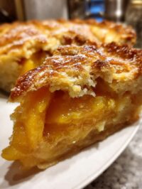 peach cobbler