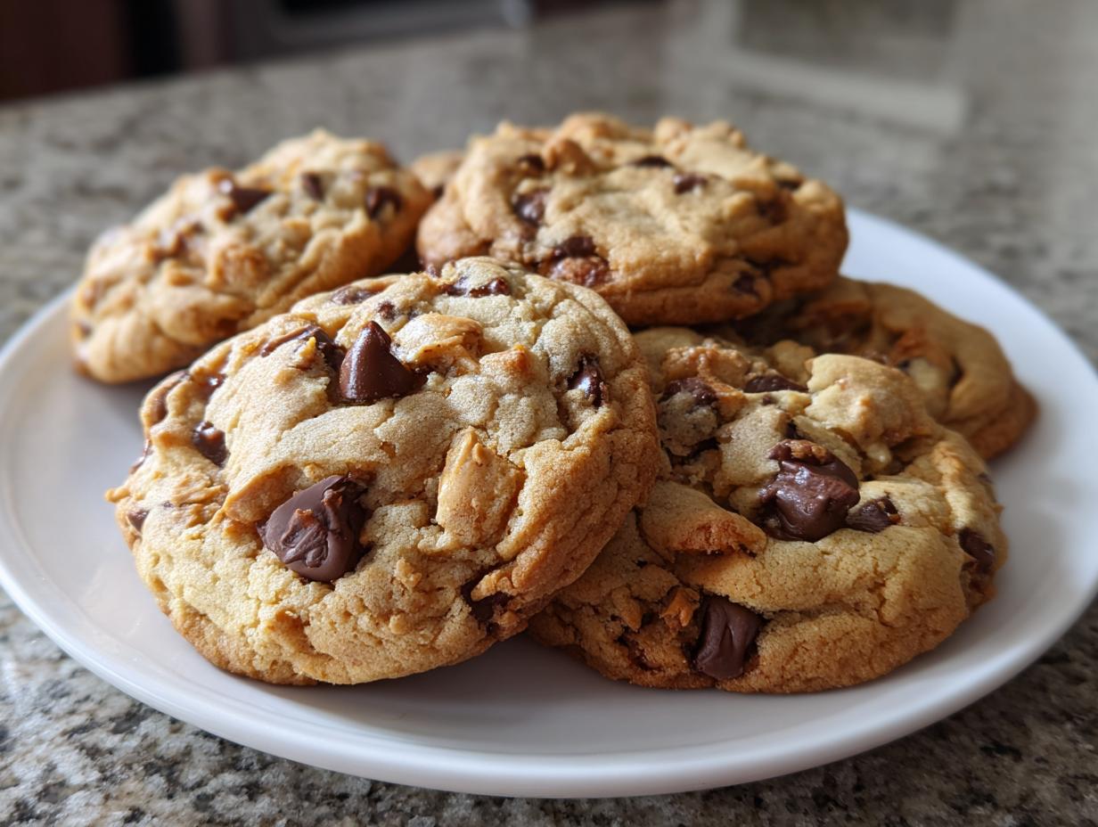 peanut butter chocolate chip cookies