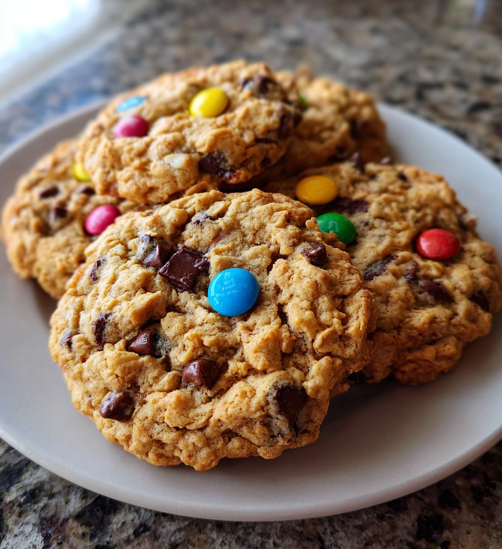 peanut butter monster cookies - detail 1