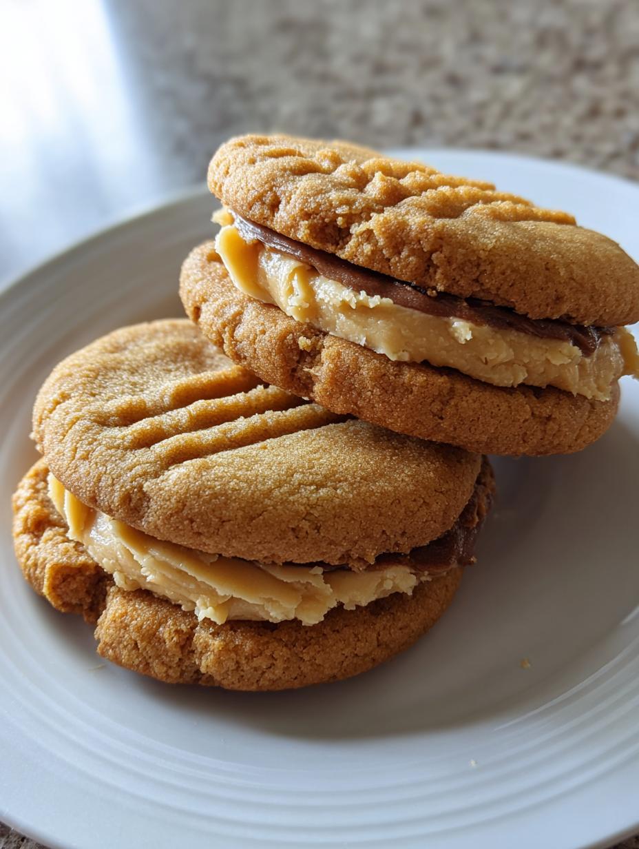 peanut butter sandwich cookies