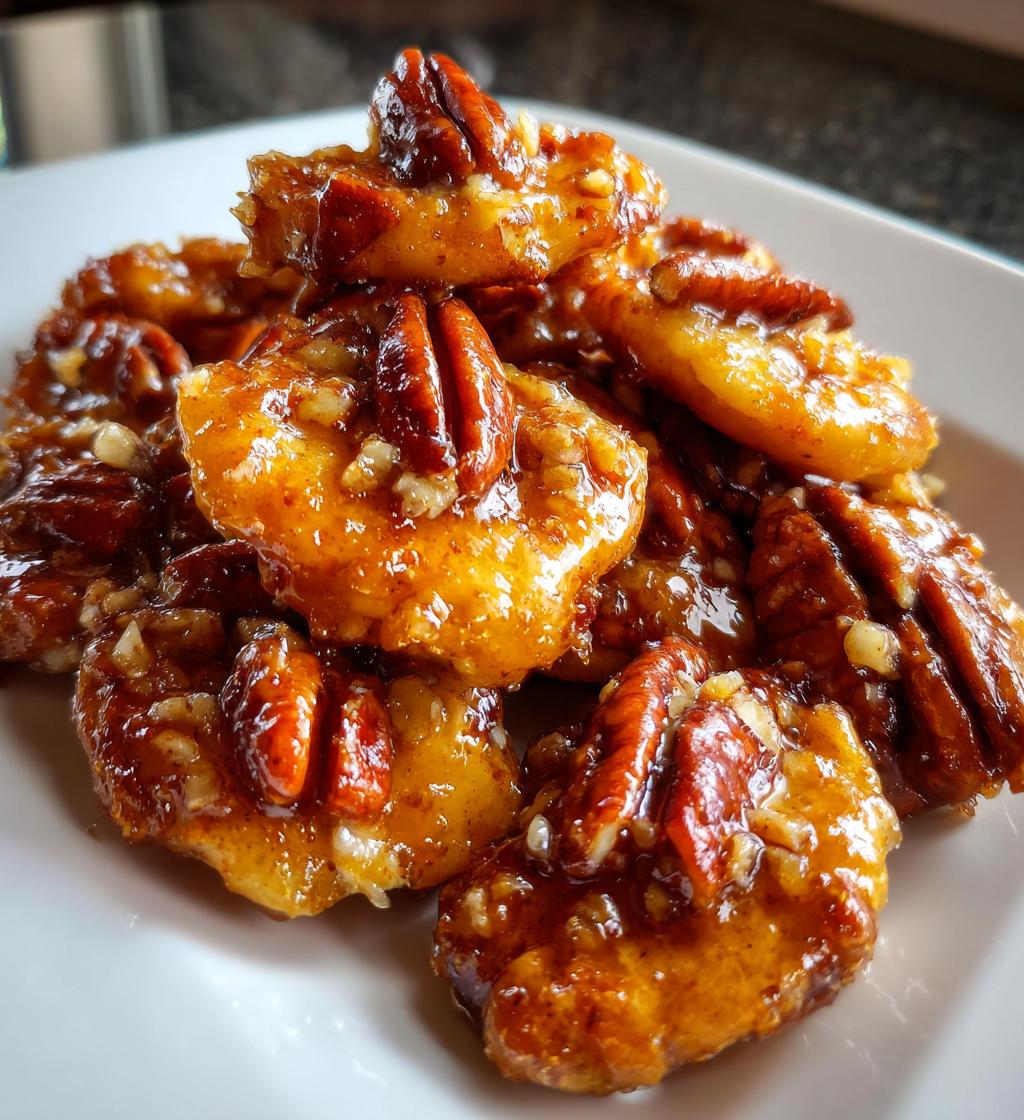 pecan pralines - detail 1