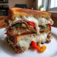 philly grilled cheese sandwich