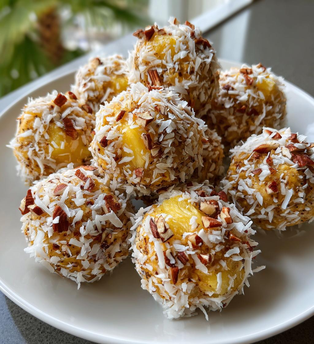 pineapple christmas balls
