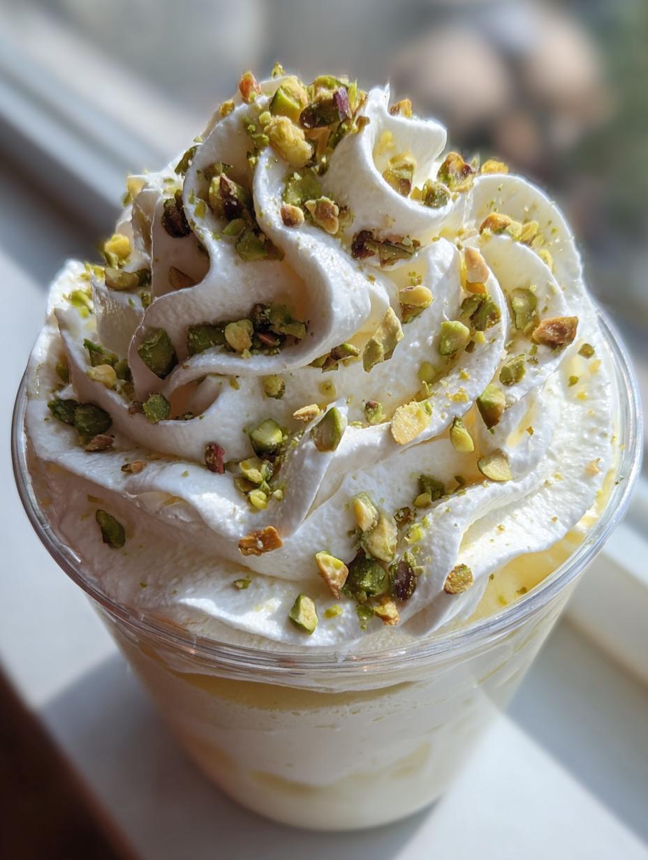 pistachio paradise pudding - detail 1