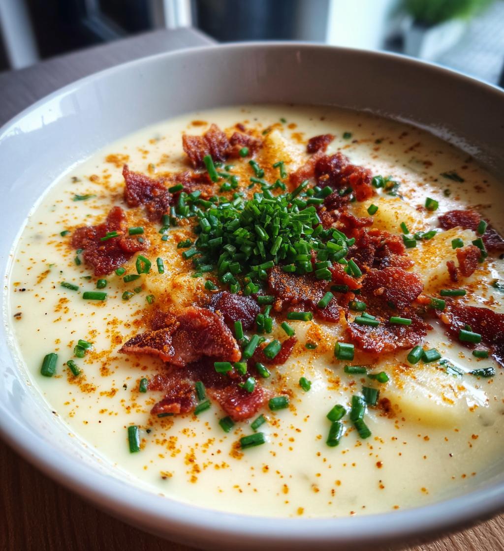potato and bacon soup