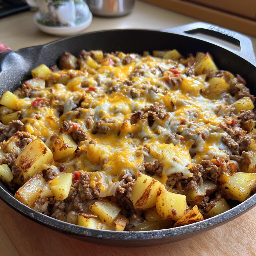 potatoes and ground beef recipes