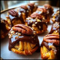 pretzel rolo bites