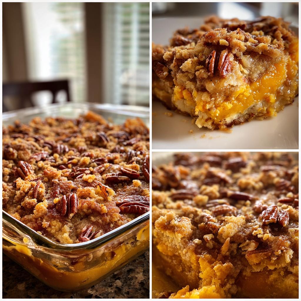pumpkin pecan cobbler recipes - detail 1