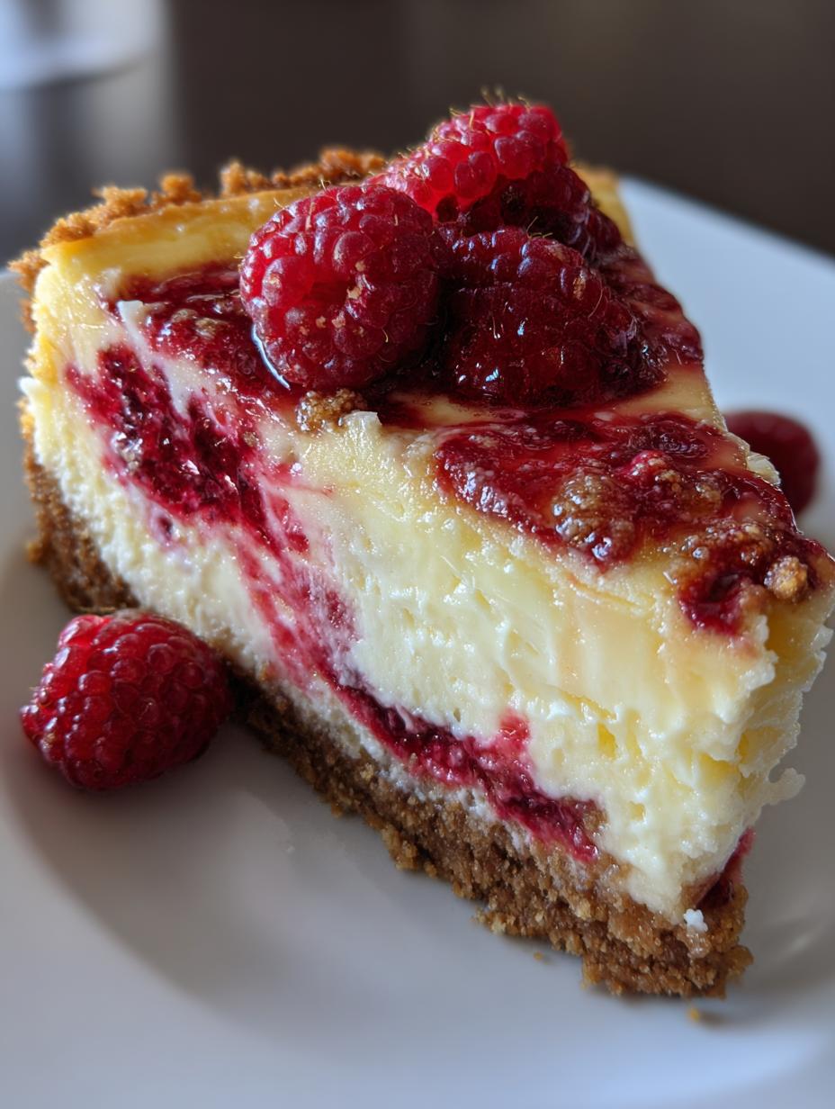raspberry bliss cheesecake