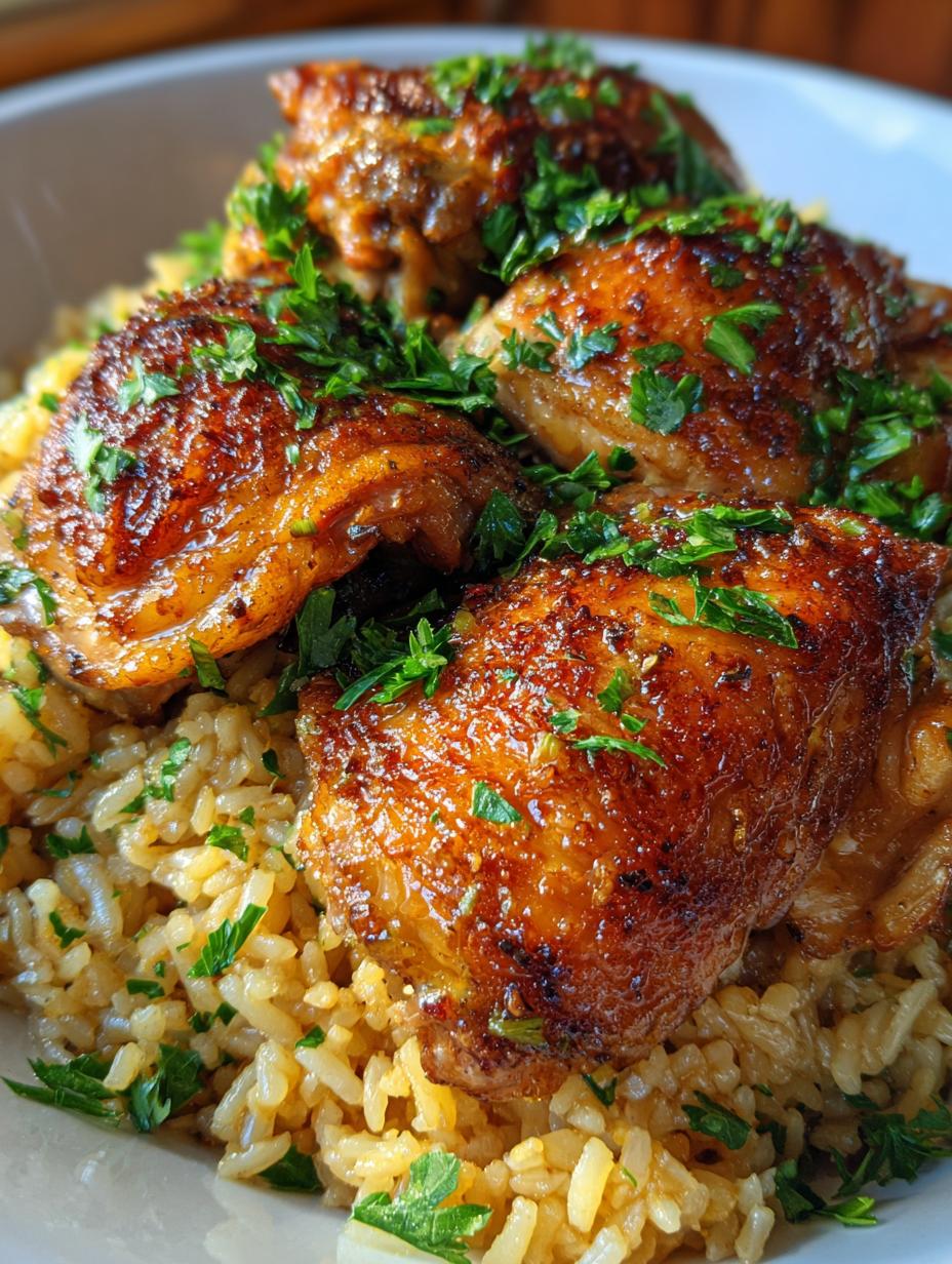 recipe for chicken and rice