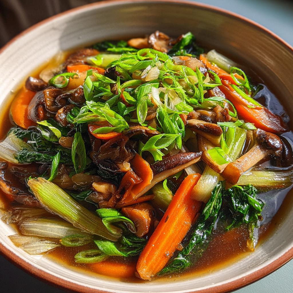 recipes for chinese soups with vegetables