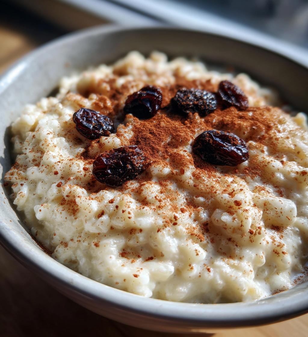 rice pudding - detail 1