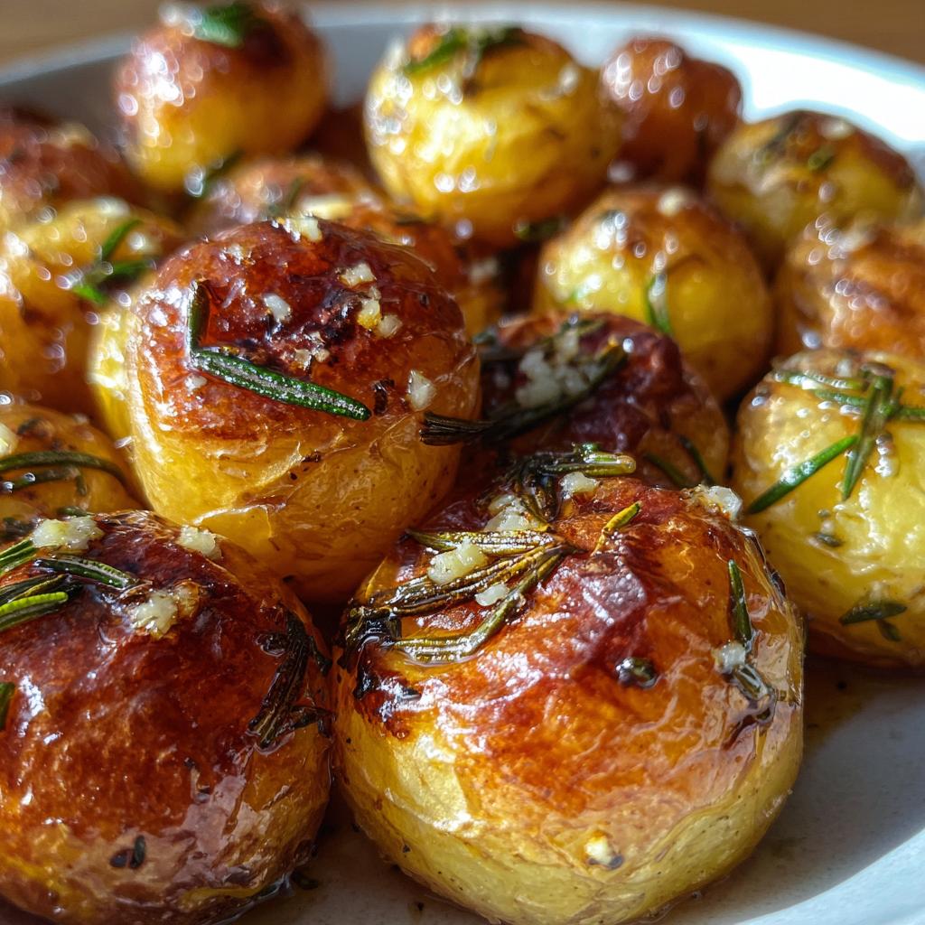 roasted baby potatoes