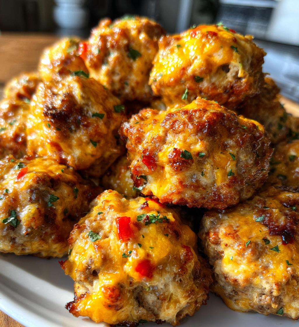rotel cream cheese sausage balls