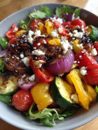 salads with roasted vegetables