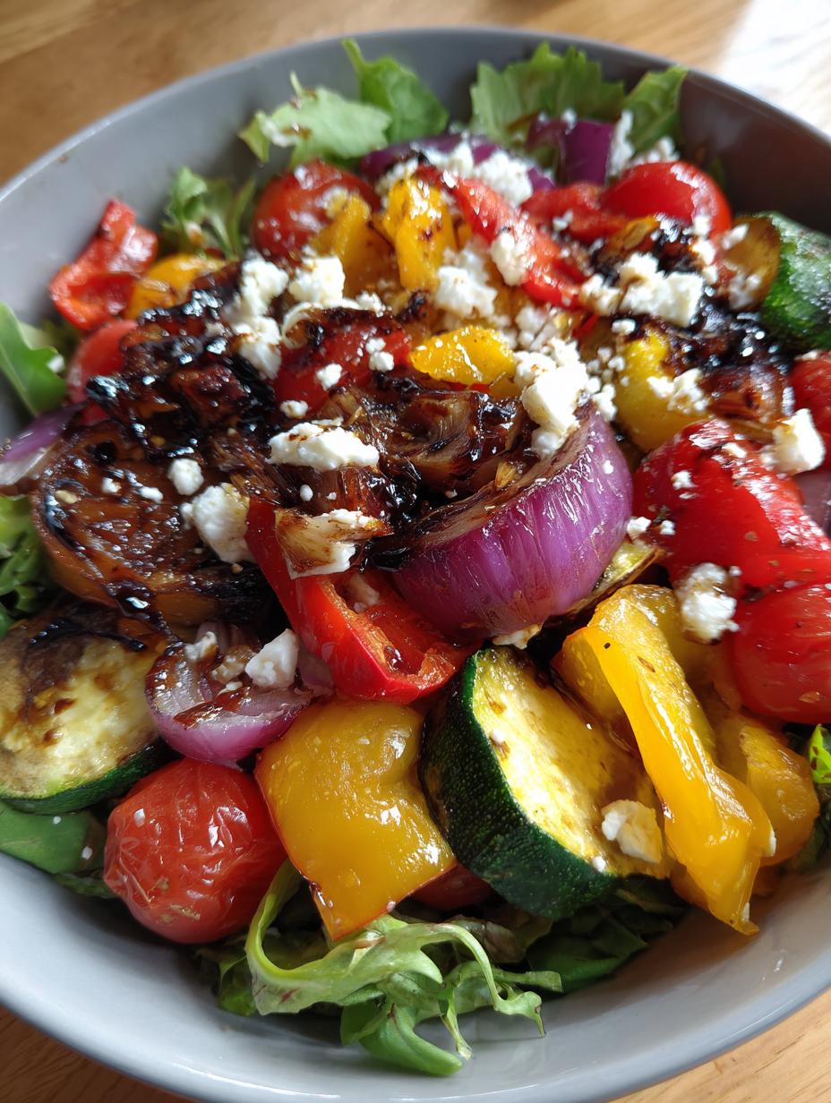 salads with roasted vegetables