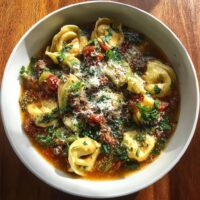 sausage tortellini soup