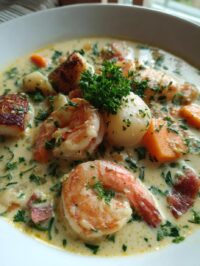 seafood chowder recipe creamy