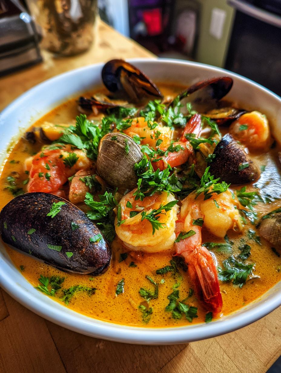 seafood soup
