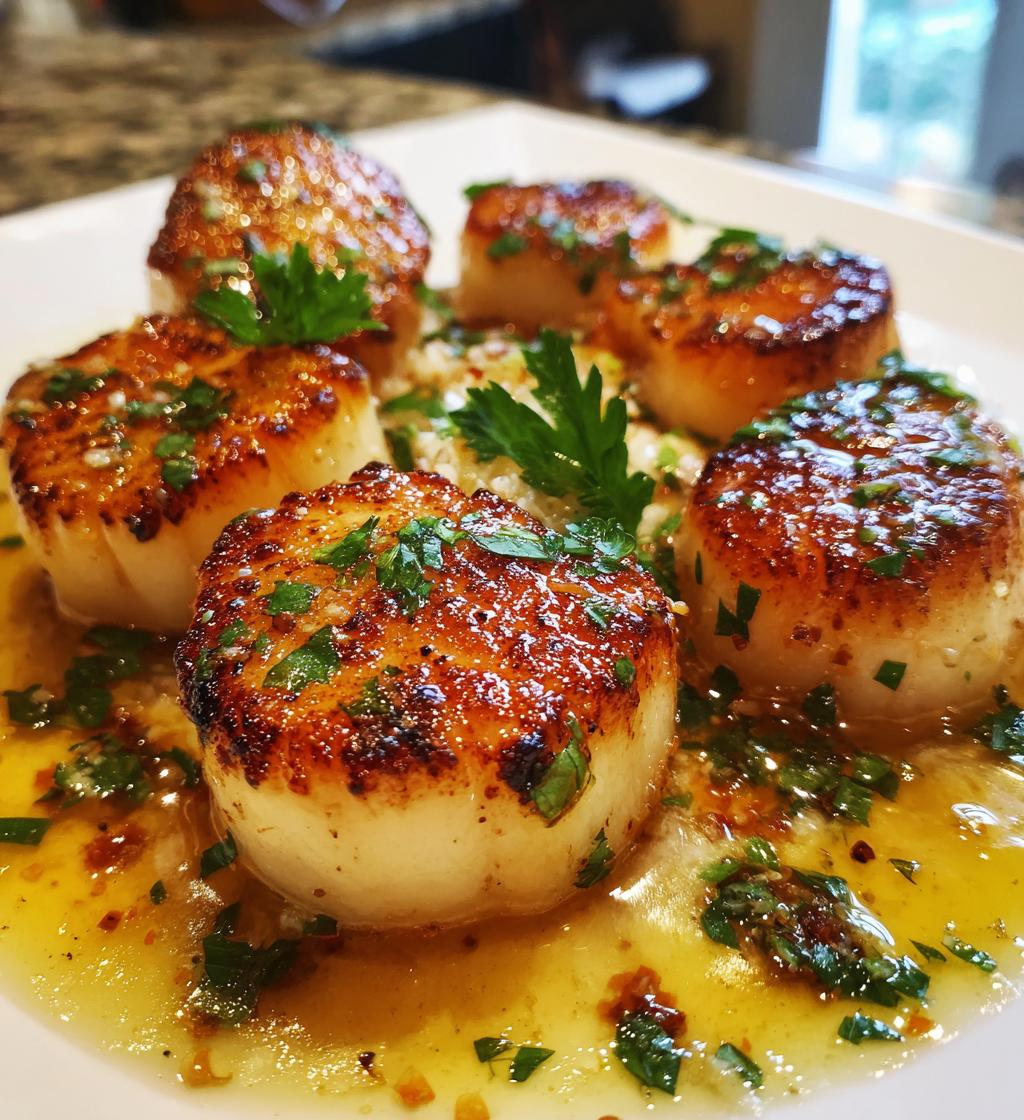 seared scallops healthy - detail 1