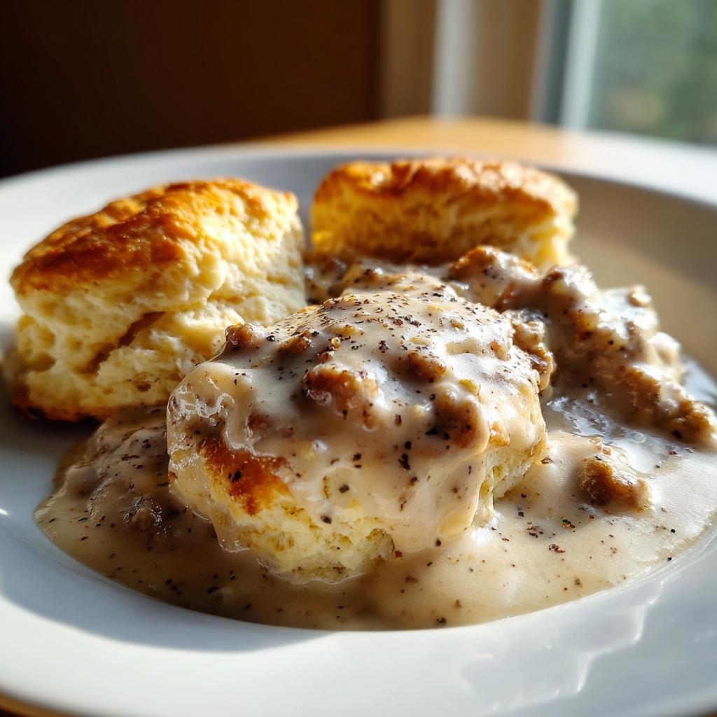 simple homemade sausage gravy