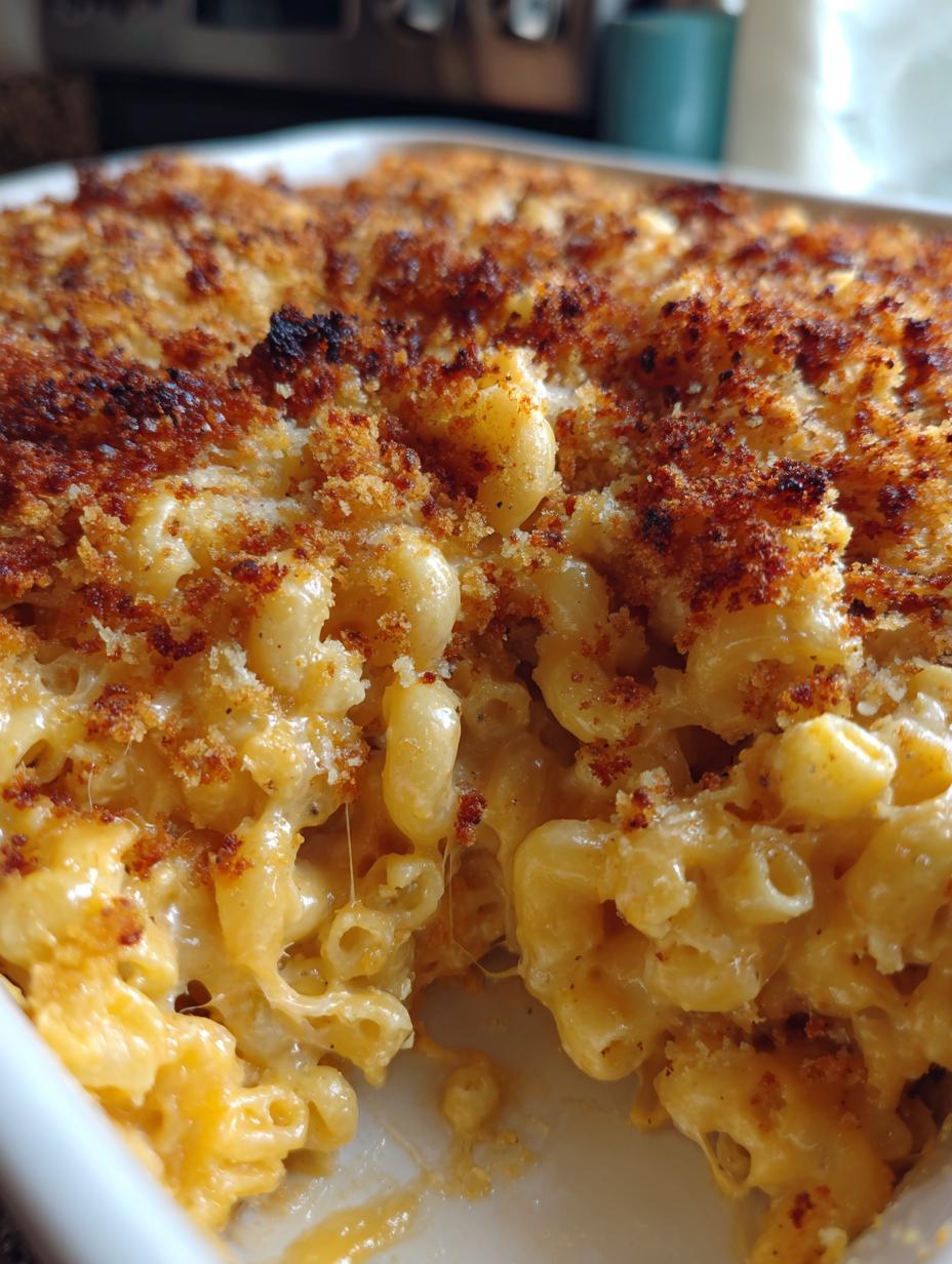 smoked mac and cheese - detail 1