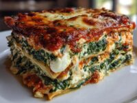 spinach lasagna recipe