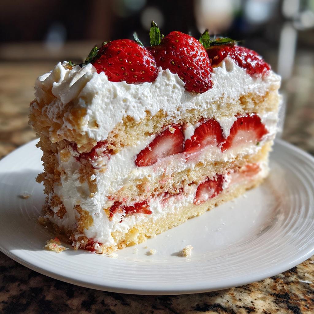 strawberry cake recipe