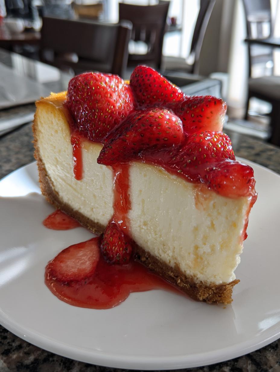 strawberry cheesecake - detail 1