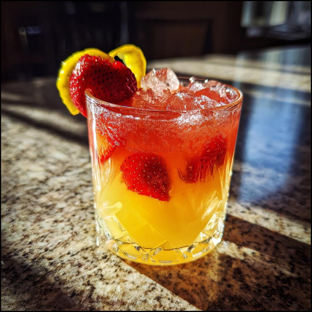 strawberry lemon drop cocktail recipe