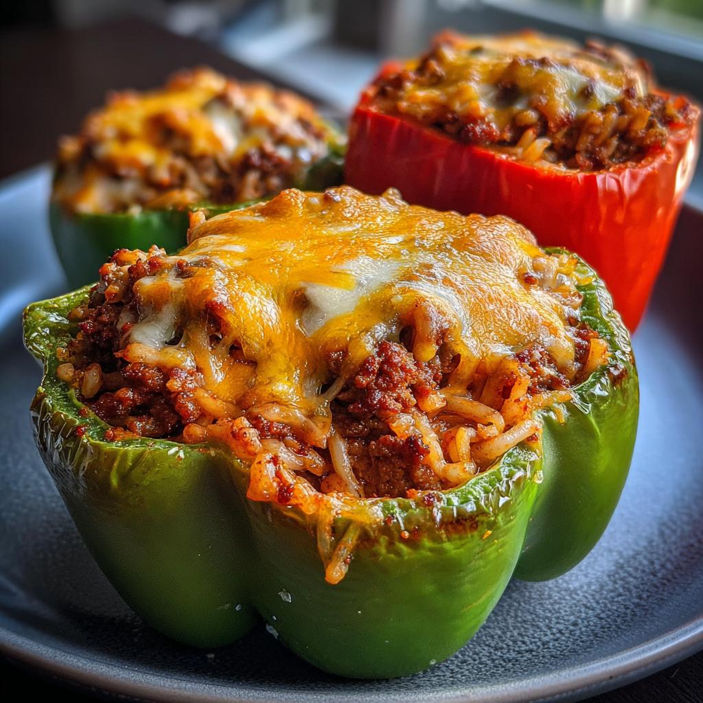 stuffed bell peppers - detail 1
