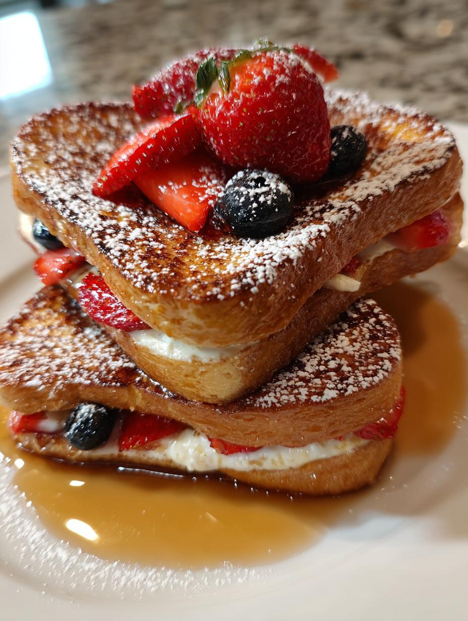 stuffed french toast
