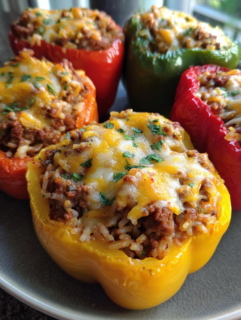 stuffed peppers - detail 1