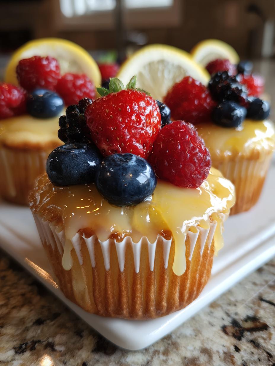 summer cupcakes - detail 1