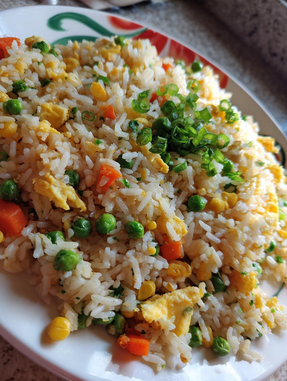 takeout fried rice - detail 1