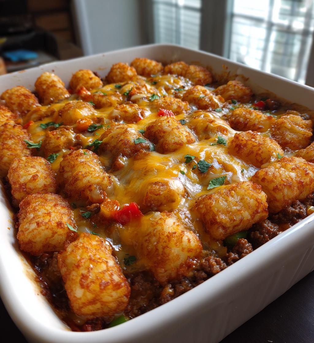 tater tot casserole recipe