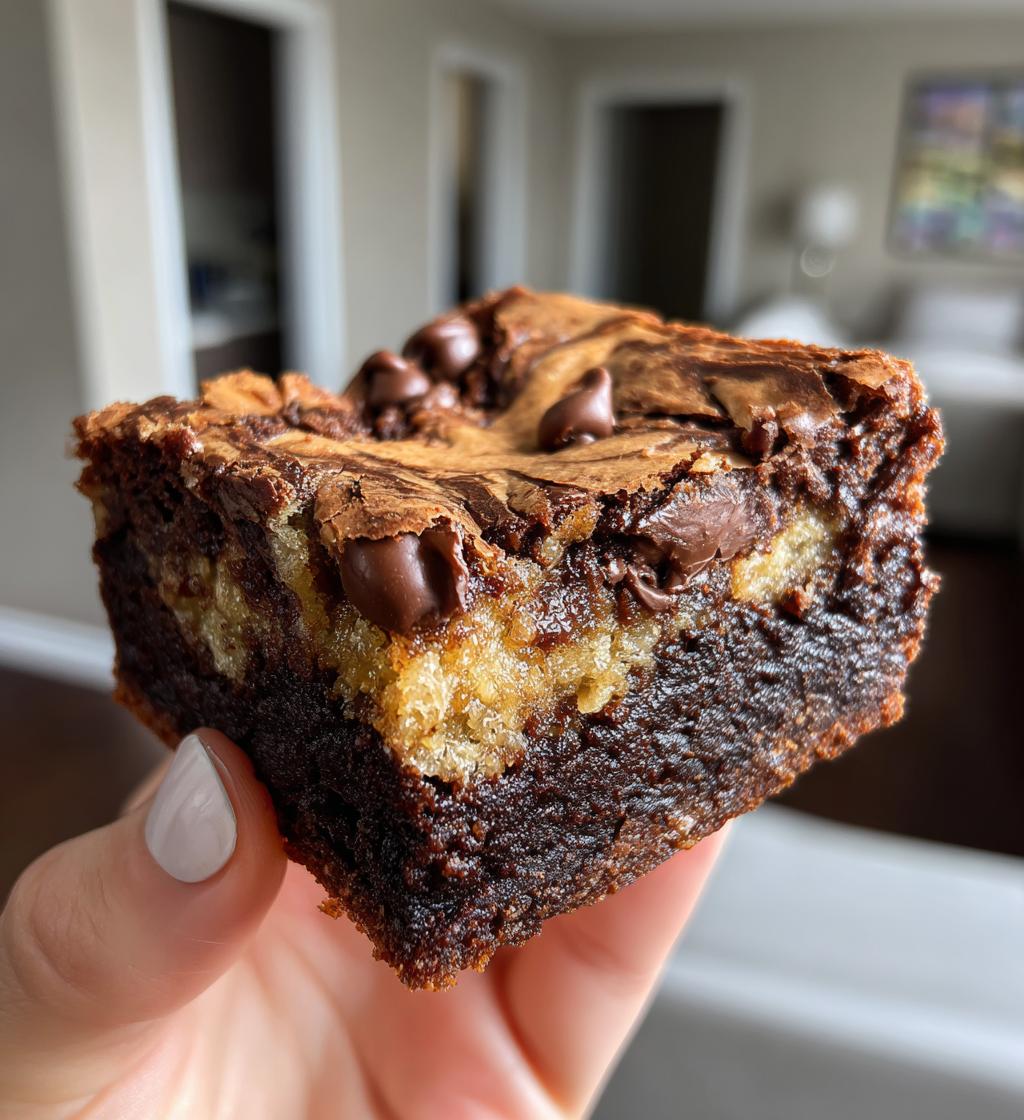 the best fudgy chewy brookies