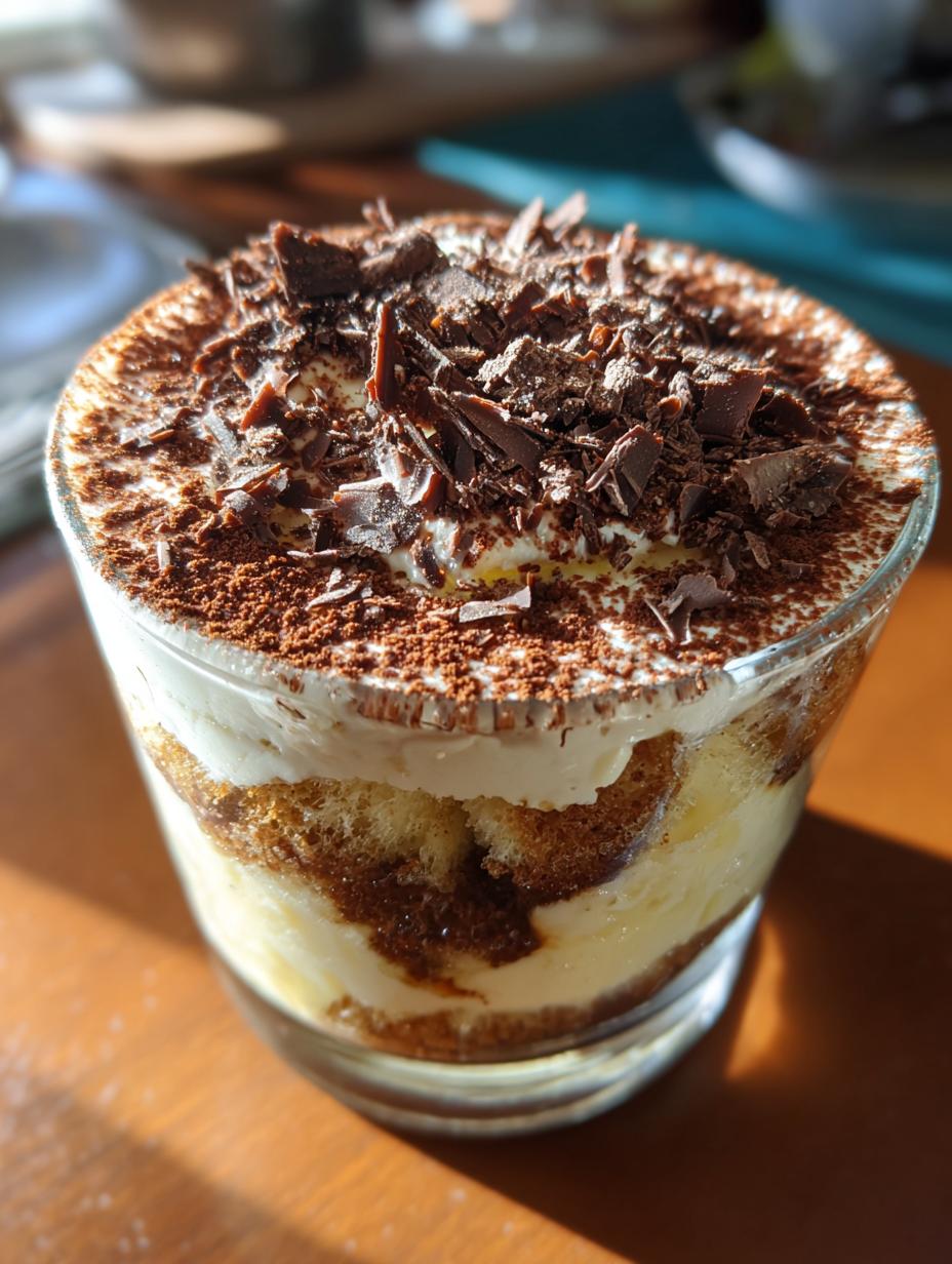tiramisu temptation parfait - detail 1