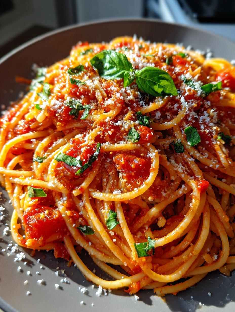 tomato pasta - detail 1