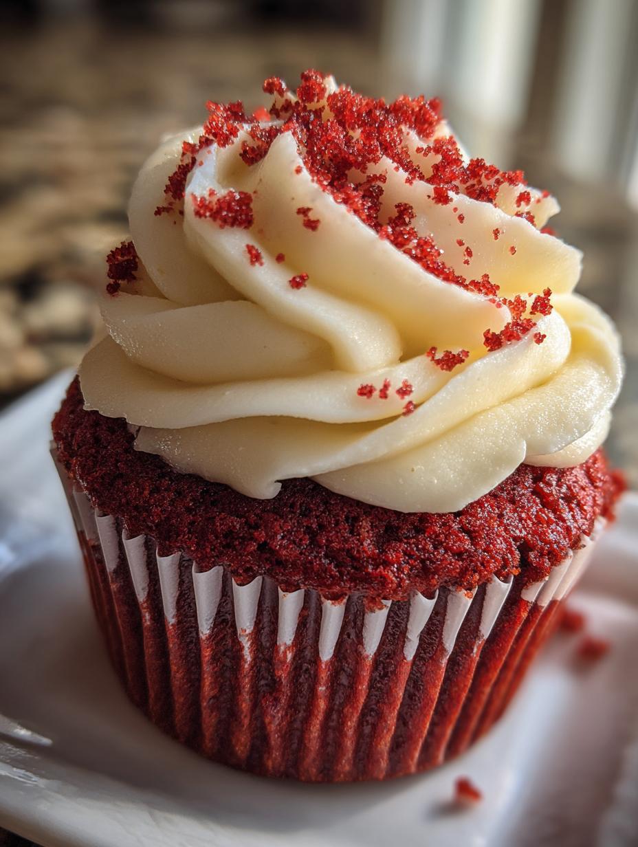 velvet red velvet cupcakes