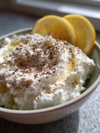 whipped ricotta