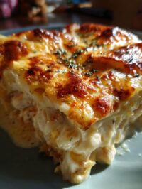 white chicken enchilada casserole