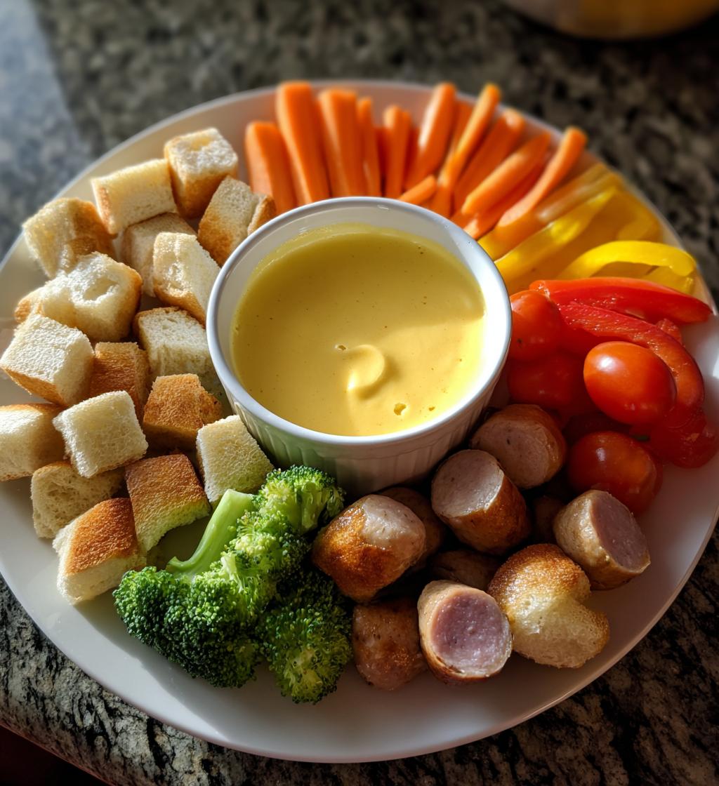cheese fondue dippers