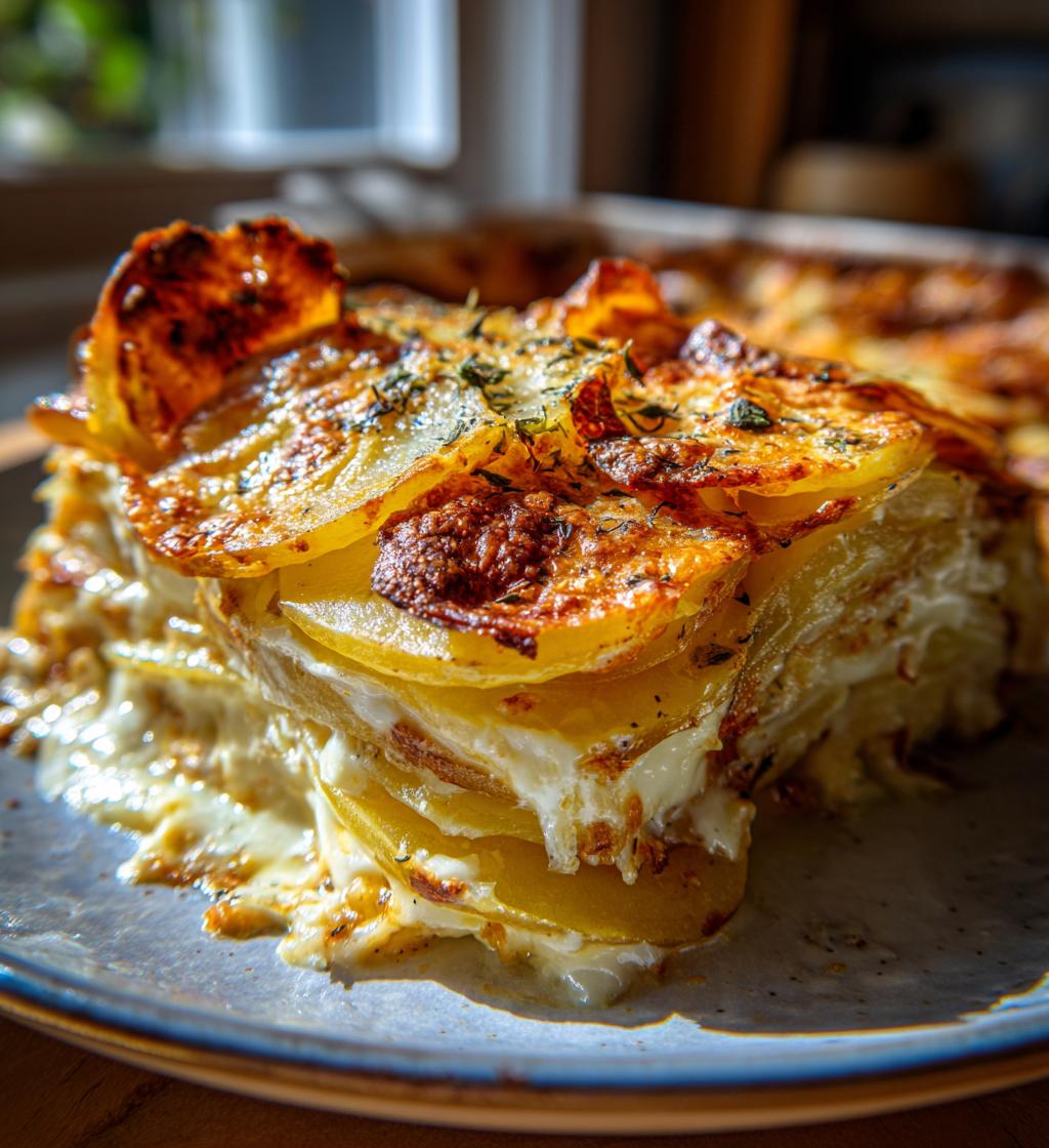 scalloped potatoes