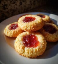 5 ingredient thumbprint cookies