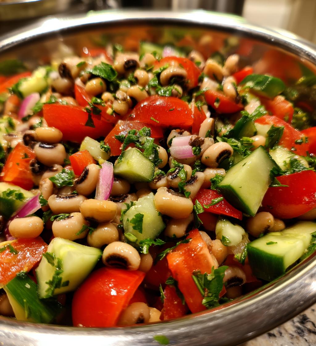 african black-eyed pea salad recipe