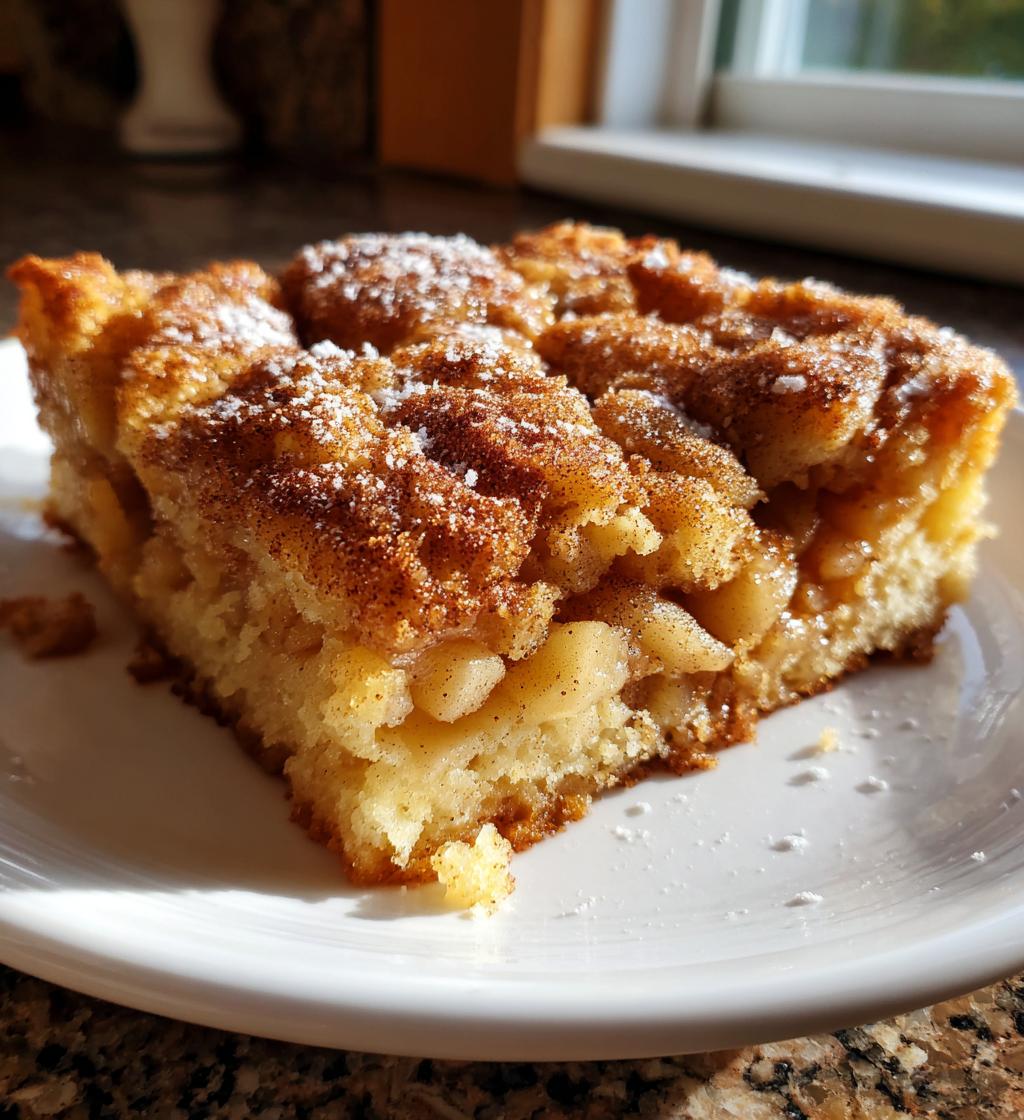 apple snickerdoodle dump cake