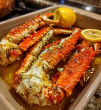baked crab legs oven
